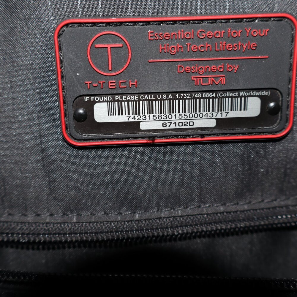 Tumi T-Tech Presidio Macarthur Wheeled Compact Laptop Briefcase Style 67102D - Picture 14 of 15
